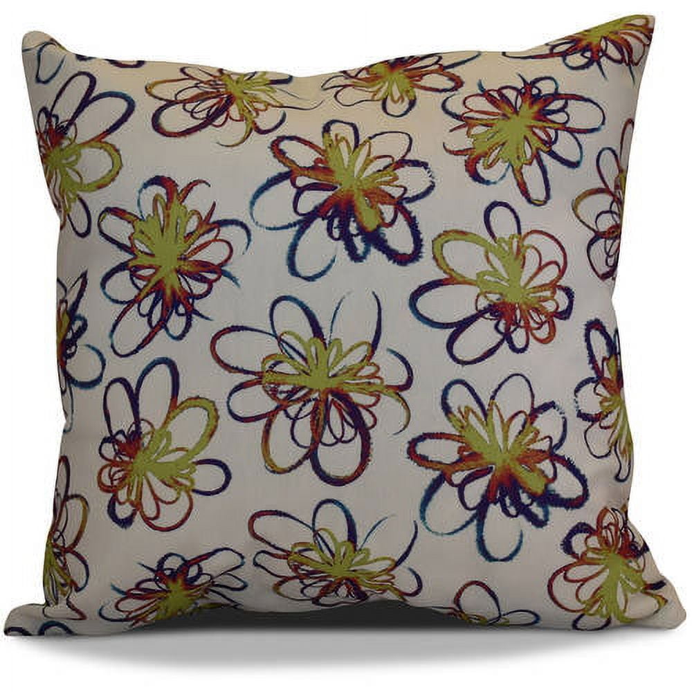 Simply Daisy 16" x 16" Penelope Floral Print Pillow