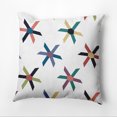 thumbnail image 1 of Simply Daisy 16" x 16" Pinwheel Pop Geometric Outdoor Pillow, Navy (1 count), 1 of 1