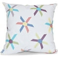 thumbnail image 1 of Simply Daisy 16" x 16" Pinwheel Pop Geometric Print Outdoor Pillow, 1 of 1