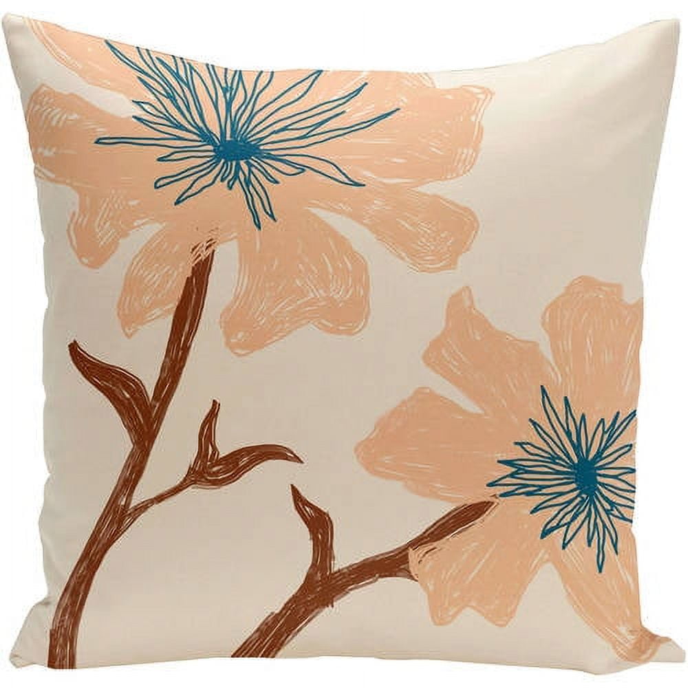 Simply Daisy 16" x 16" Polyester Outdoor Pillow