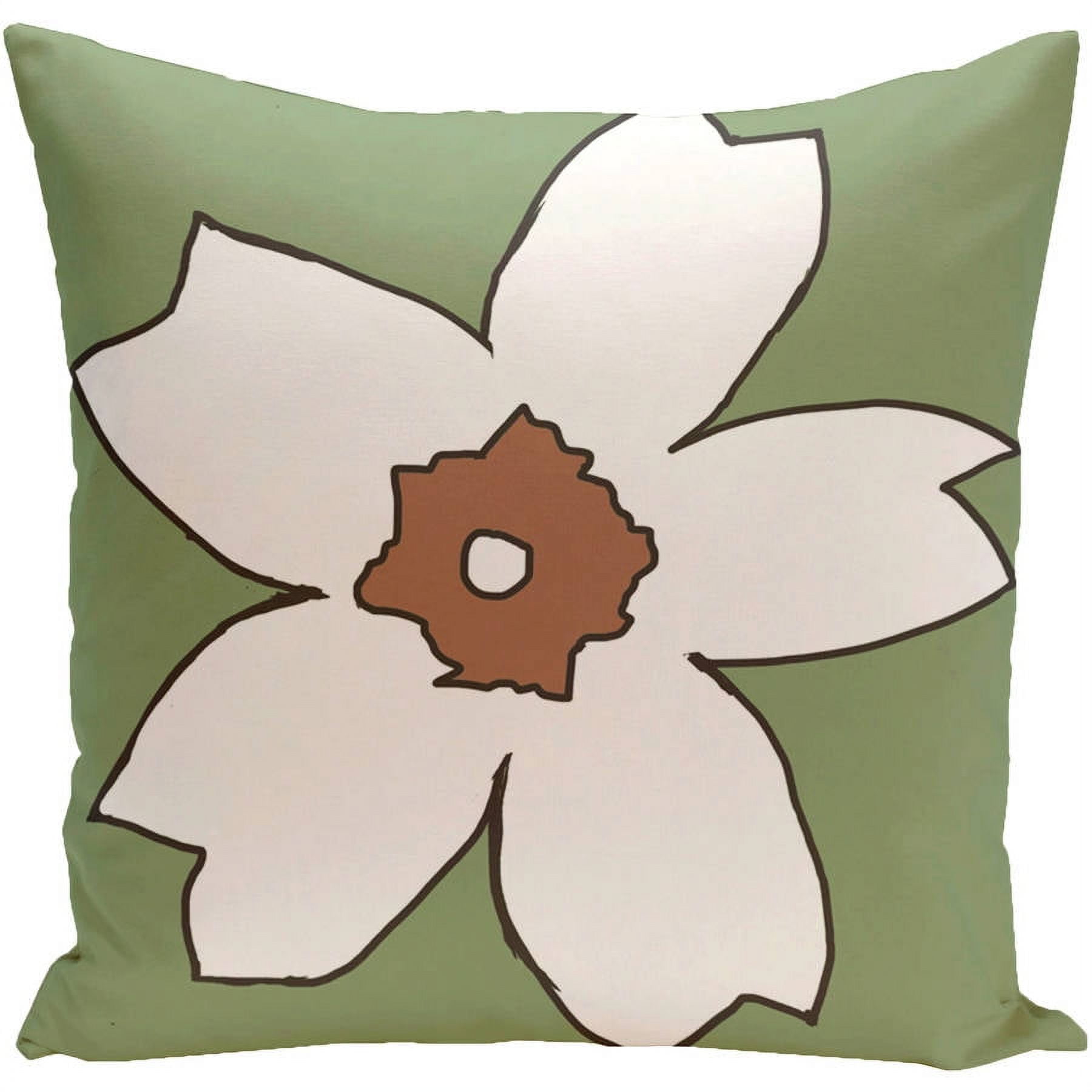 Simply Daisy 16" x 16" Polyester Outdoor Pillow