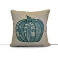 thumbnail image 1 of Simply Daisy 16" x 16" Pumpkin Patch Geometric Print Pillow, 1 of 1