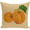 thumbnail image 1 of Simply Daisy 16" x 16" Pumpkin Patch Holiday Print Pillow, 1 of 1