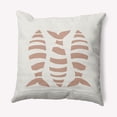 thumbnail image 1 of Simply Daisy 16" x 16" Puzzle Fish Nautical Indoor/Outdoor Throw Pillow, 1 of 3