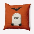 thumbnail image 1 of Simply Daisy 16" x 16" RIP Decorative Throw Pillow, Sienna, 1 of 4