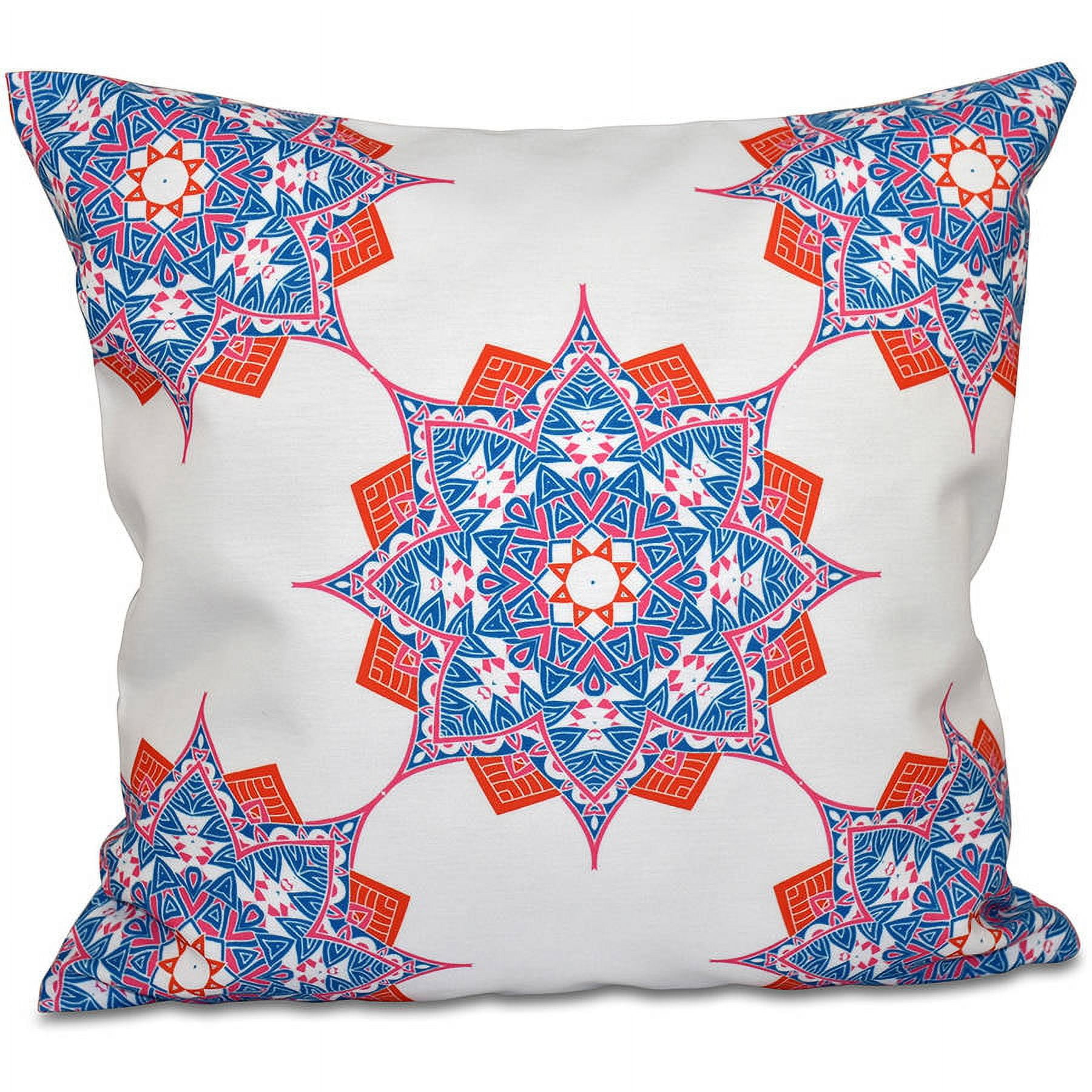 Simply Daisy 16" x 16" Rhapsody Geometric Outdoor Pillow