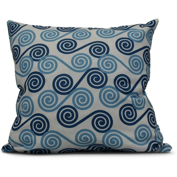 Simply Daisy 16" x 16" Rip Curl Geometric Print Pillow