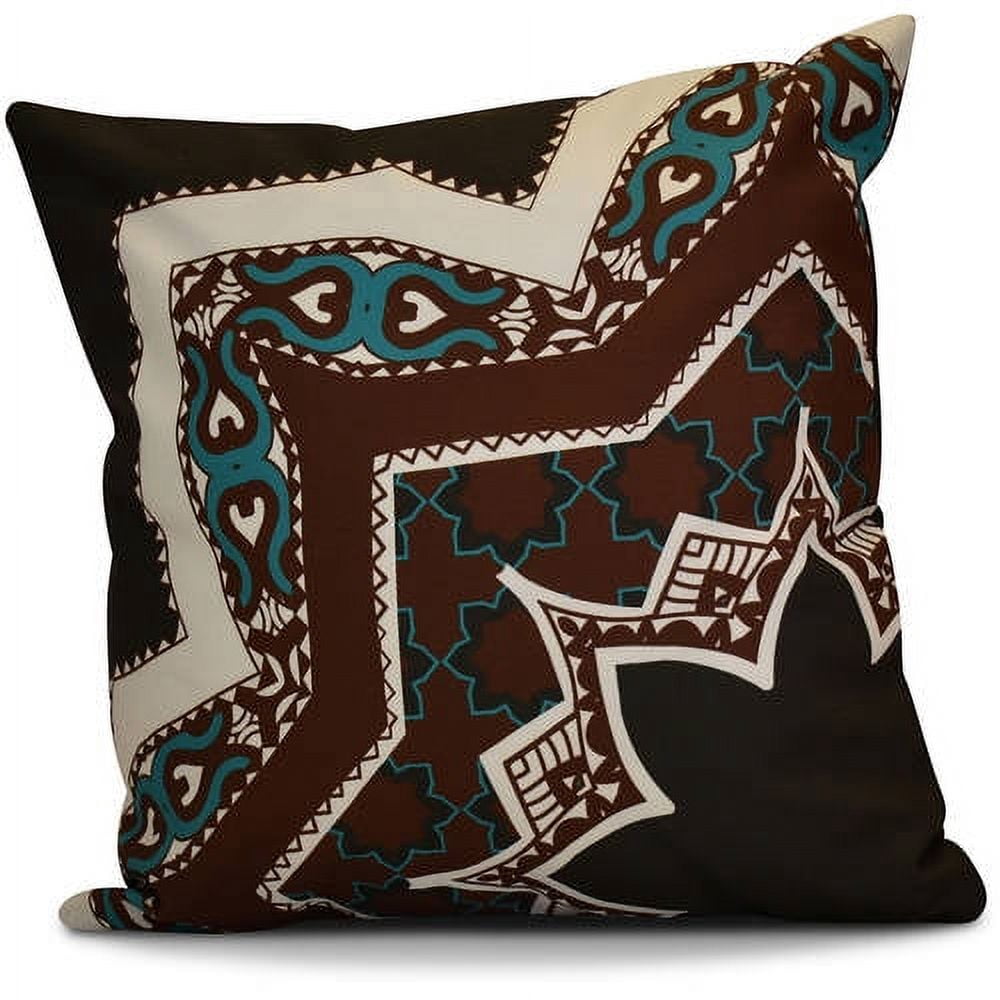 Simply Daisy 16" x 16" Rising Star Geometric Print Pillow