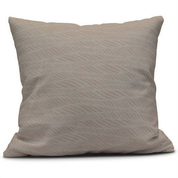 Simply Daisy 16" x 16" Rolling Waves Geometric Print Pillow