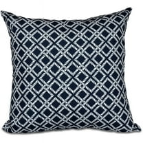 Simply Daisy 16" x 16" Rope Rigging Geometric Print Outdoor Pillow