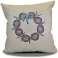 thumbnail image 1 of Simply Daisy 16" x 16" SS Wreath Geometric Print Pillow, 1 of 2