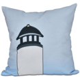 thumbnail image 1 of Simply Daisy 16" x 16" Safe Harbor (Navy One) Geometric Print Outdoor Pillow, 1 of 1