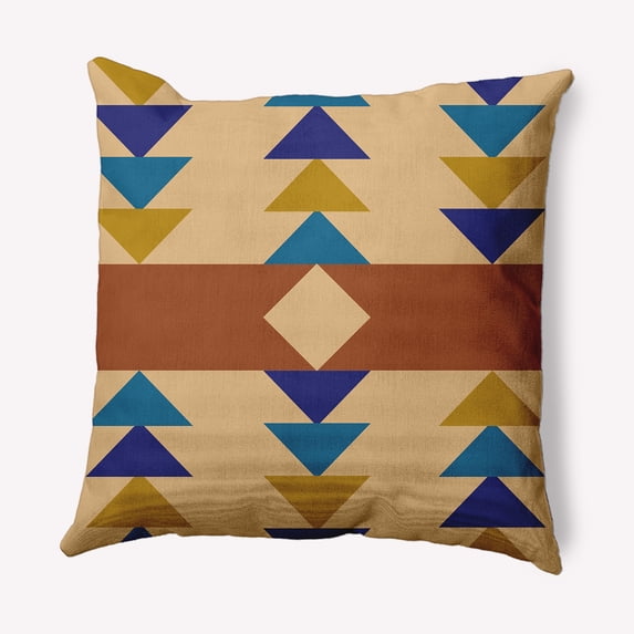 Simply Daisy 16" x 16" Sagebrush Decorative Throw Pillow, Pale Gold