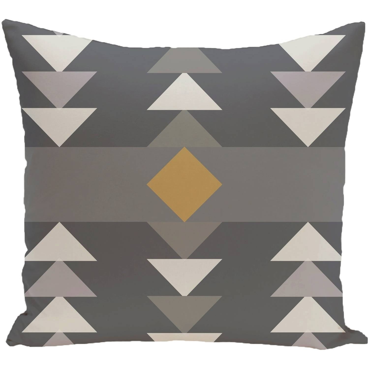 Simply Daisy 16" x 16" Sagebrush Geometric Print Pillow