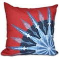 thumbnail image 1 of Simply Daisy 16" x 16" Sailor's Delight Geometric Print Outdoor Pillow, 1 of 1