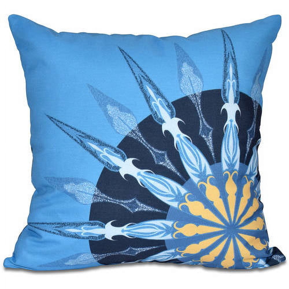 Simply Daisy 16" x 16" Sailor's Delight Geometric Print Pillow