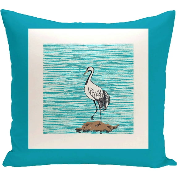 Simply Daisy 16" x 16" SandbarAnimal Print Pillow