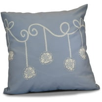 Simply Daisy 16" x 16" Sanddollar Ornaments Geometric Print Pillow
