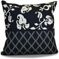 thumbnail image 1 of Simply Daisy 16" x 16" Scroll Dot Floral Print Pillow, 1 of 1