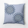 thumbnail image 1 of Simply Daisy 16" x 16" Sea Flower Geometric Outdoor Pillow, Blue, Light Blue (1 count), 1 of 1