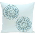 thumbnail image 1 of Simply Daisy 16" x 16" Sea Flower Geometric Print Pillow, 1 of 2