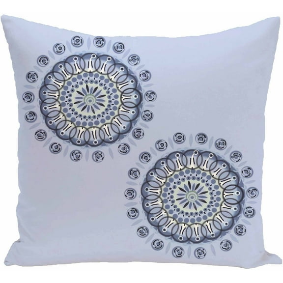 Simply Daisy 16" x 16" Sea Flower Geometric Print Pillow