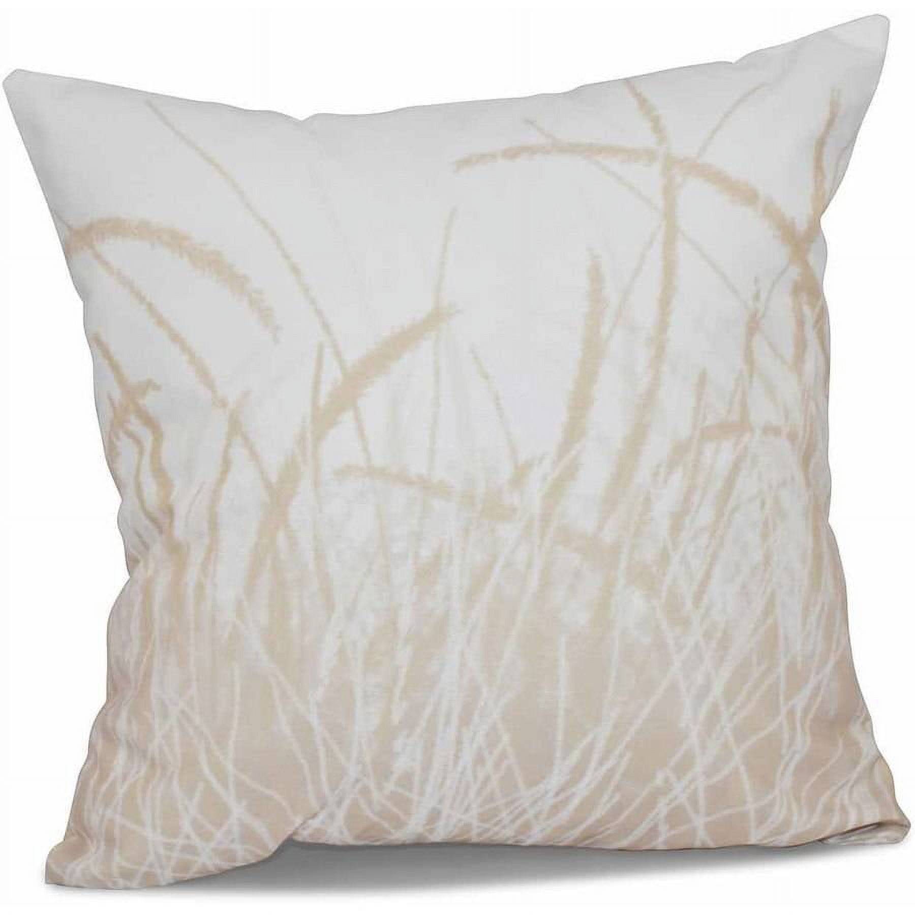 Simply Daisy 16" x 16" Sea Grass 1 Floral Print Pillow