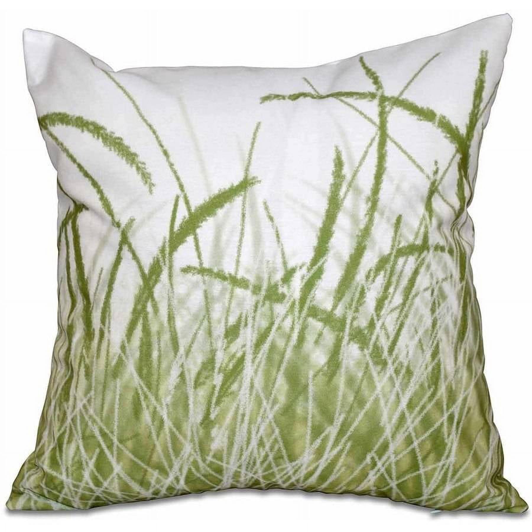 Simply Daisy 16" x 16" Sea Grass 1 Floral Print Pillow