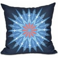 thumbnail image 1 of Simply Daisy 16" x 16" Sea Wheel Geometric Print Pillow, 1 of 2