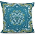 thumbnail image 1 of Simply Daisy 16" x 16" Shawl Geometric Outdoor Pillow, Green, 1 of 1