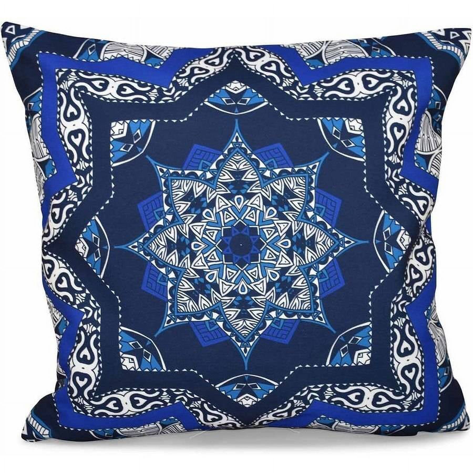Simply Daisy 16" x 16" Shawl Geometric Print Pillow