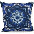 thumbnail image 1 of Simply Daisy 16" x 16" Shawl Geometric Print Pillow, 1 of 2