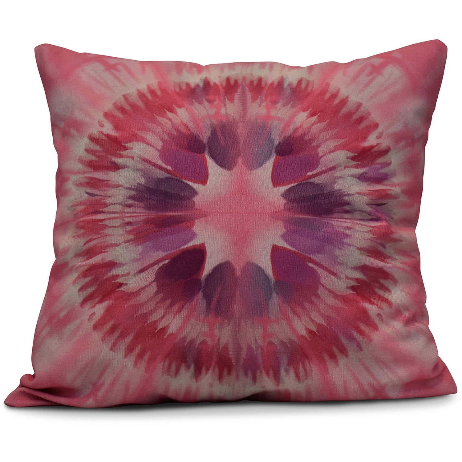 Simply Daisy 16" x 16" Shibori Burst Geometric Print Pillow