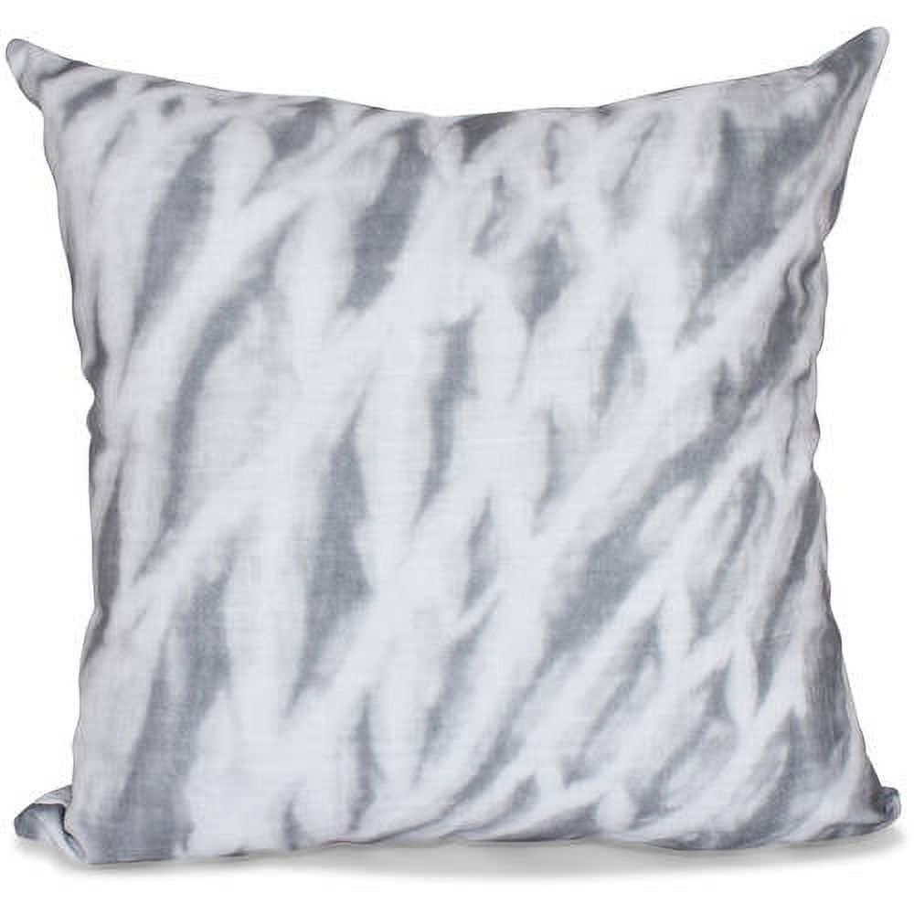 Simply Daisy 16" x 16" Shibori Stripe Geometric Print Pillow