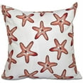 thumbnail image 1 of Simply Daisy 16" x 16" Soft Starfish Geometric Print Pillow, 1 of 1