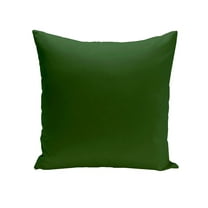 Simply Daisy 16" x 16" Solid Print Pillow, Evergreen