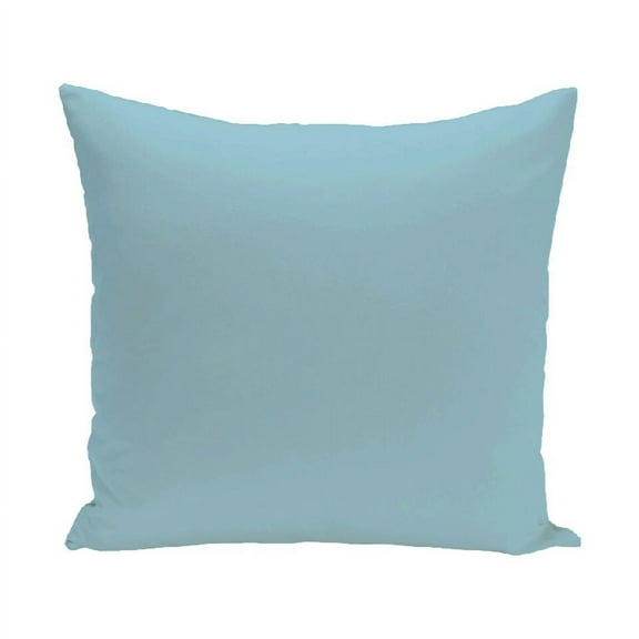 Simply Daisy 16" x 16" Solid Print Pillow, Icicle