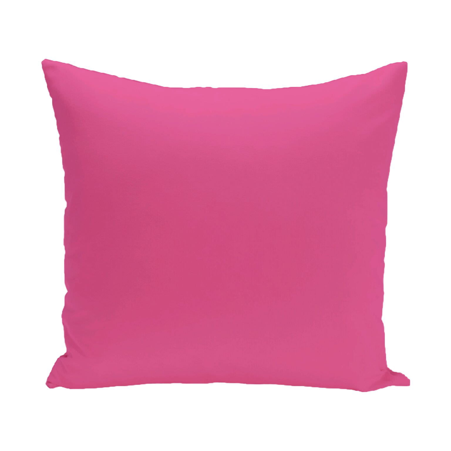 Simply Daisy 16" x 16" Solid Print Pillow, Snapple