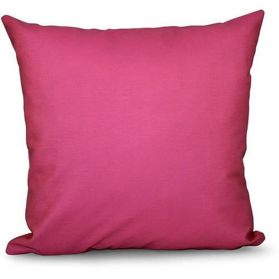 Simply Daisy 16" x 16" Solid color Decorative Outdoor Pillow