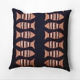 thumbnail image 1 of Simply Daisy 16" x 16" Something's Fishy Animal Outdoor Pillow, Navy (1 count), 1 of 1