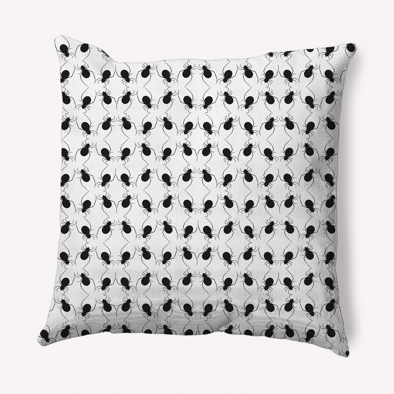 Simply Daisy 16" x 16" Spider Cluster Decorative Throw Pillow, White