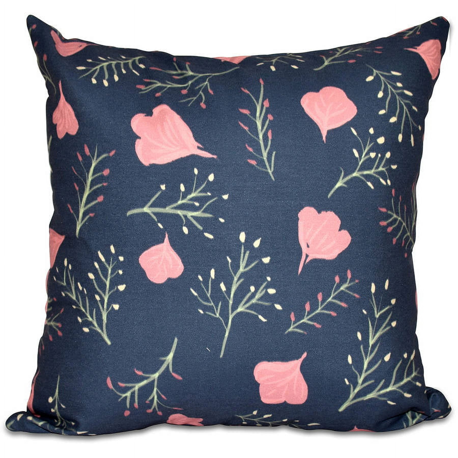 Simply Daisy 16" x 16" Spring Blooms Floral Print Outdoor Pillow