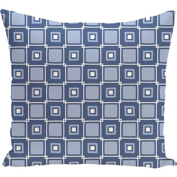 Simply Daisy 16" x 16" Square Pop Geometric Print Pillow
