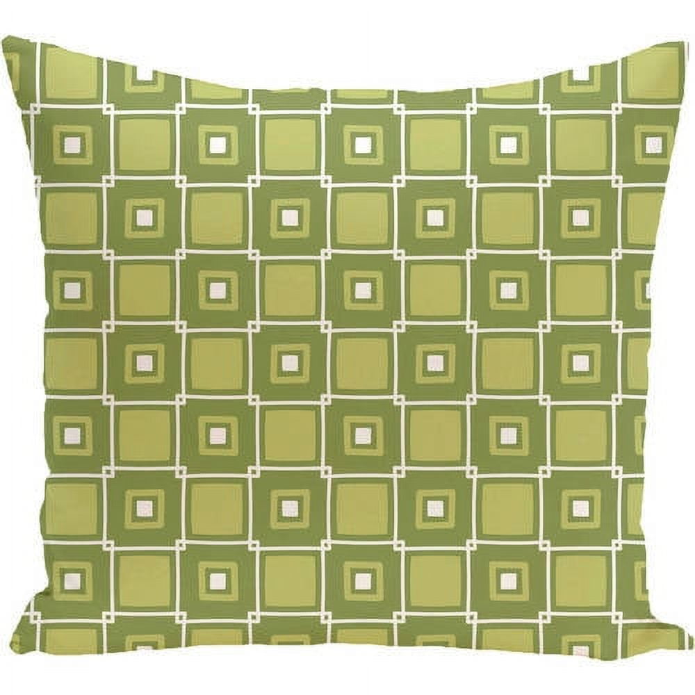 Simply Daisy 16" x 16" Square Pop Geometric Print Pillow