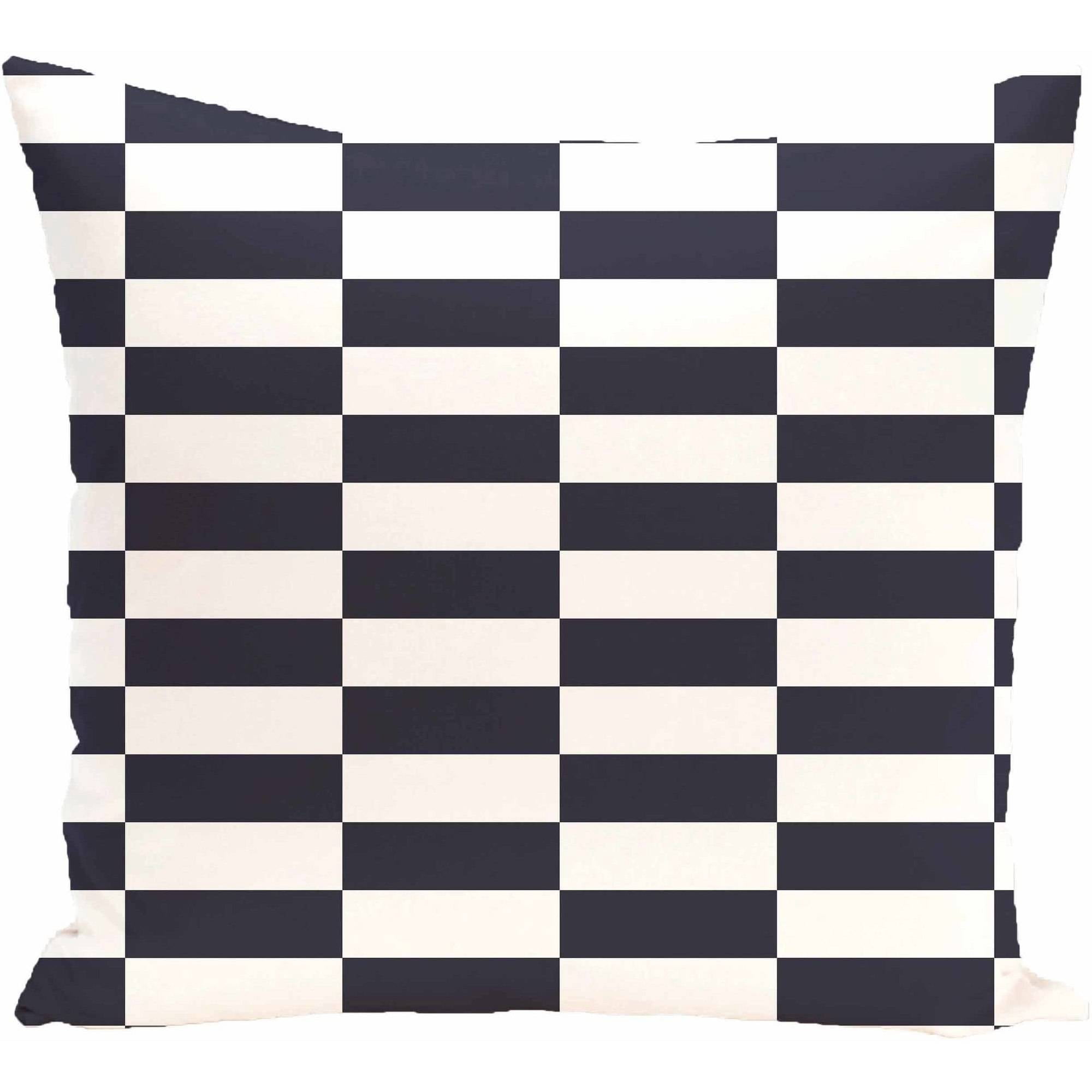 Simply Daisy 16" x 16" Stair Stepping Stripes Print Pillow