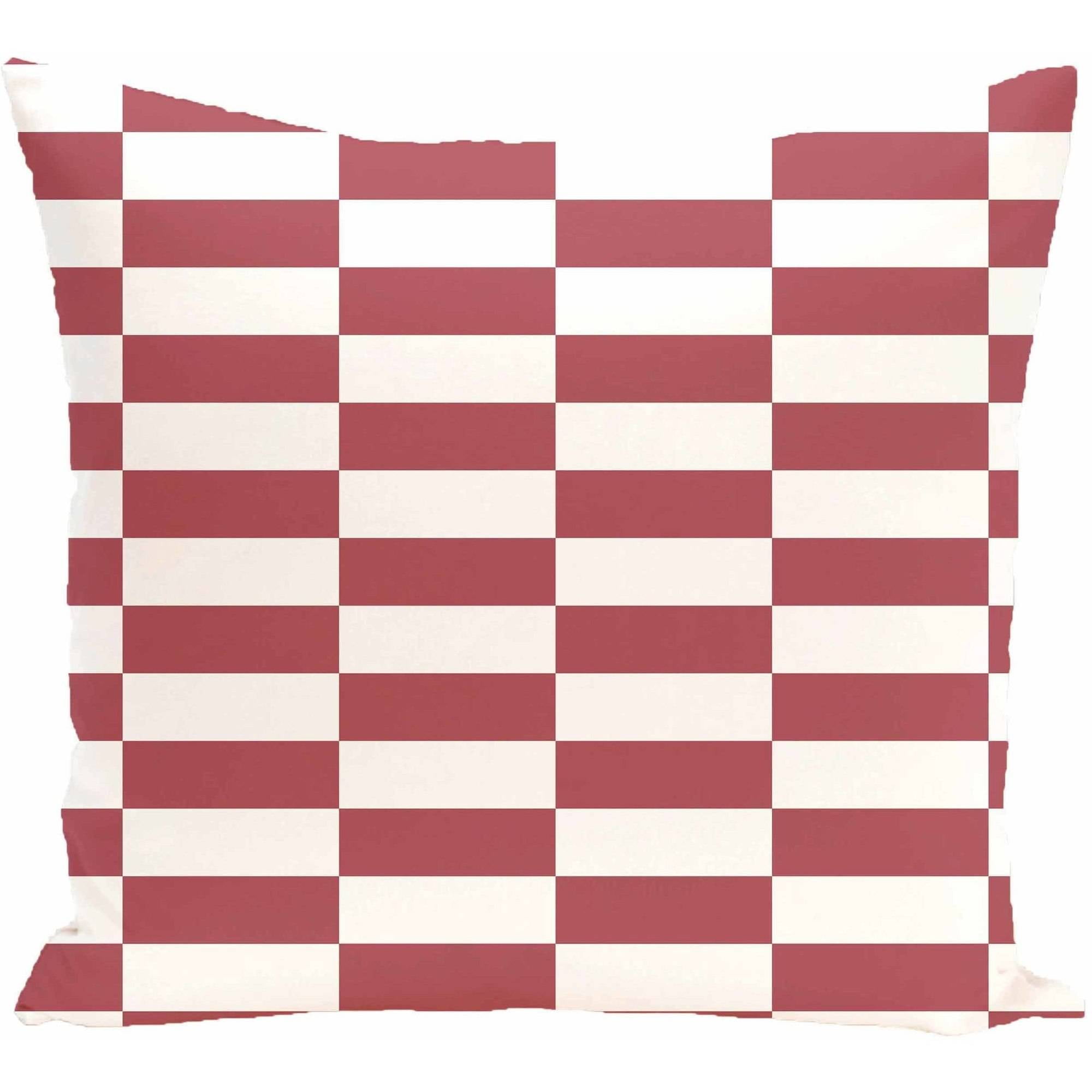 Simply Daisy 16" x 16" Stair Stepping Stripes Print Pillow