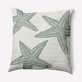 thumbnail image 1 of Simply Daisy 16" x 16" Starfish Constellation Nautical Indoor/Outdoor Throw Pillow, 1 of 3