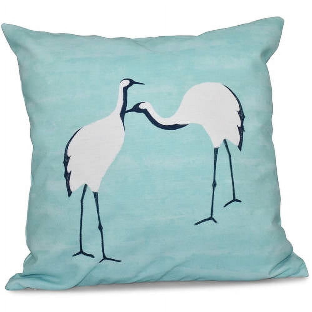 Simply Daisy 16" x 16" Stilts Animal Print Outdoor Pillow