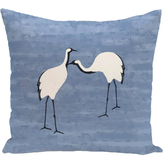 Simply Daisy 16" x 16" Stilts Animal Print Outdoor Pillow