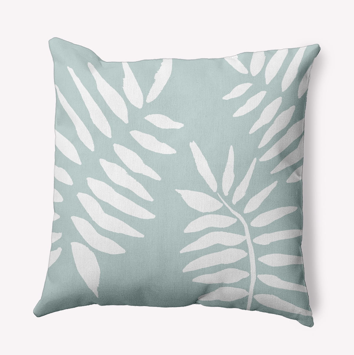 Simply Daisy 16" x 16" Summer Breeze Indoor/Outdoor Throw Pillow, Aqua (1 count)